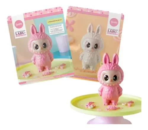 Producto - Set placa labubu