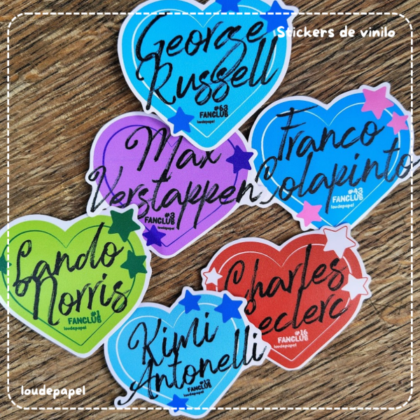 Producto - Pilotos Fanclub - Sticker de vinilo