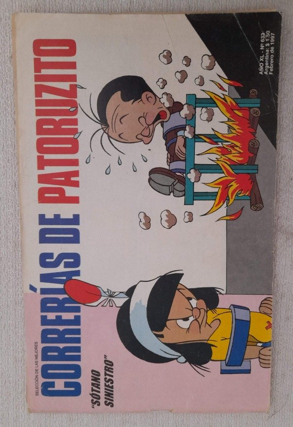 Producto - Correrías De Patoruzito #633 - Sotano Siniestro - Año 1997