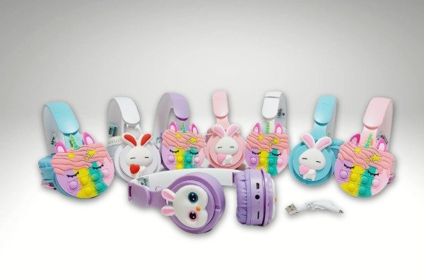 Producto - AURICULAR INALAMBRICO GATITO - CONEJO - UNICORNIO
