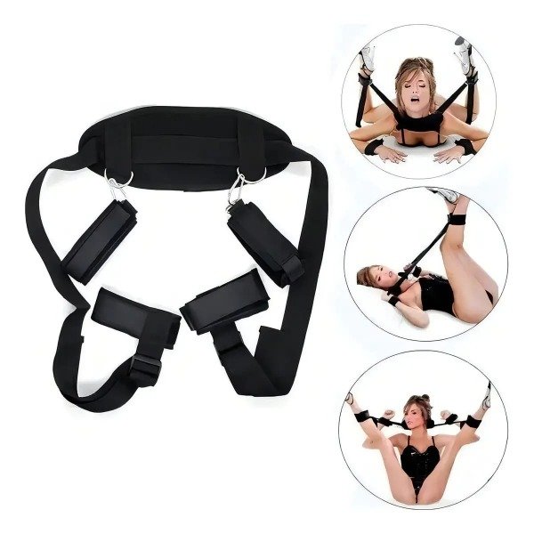 Producto - INMOVILIZADOR CUELLO ,PIERNAS CON ESPOSAS BDSM - 1