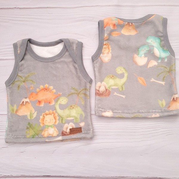 Producto - Chaleco polar estampado - 0