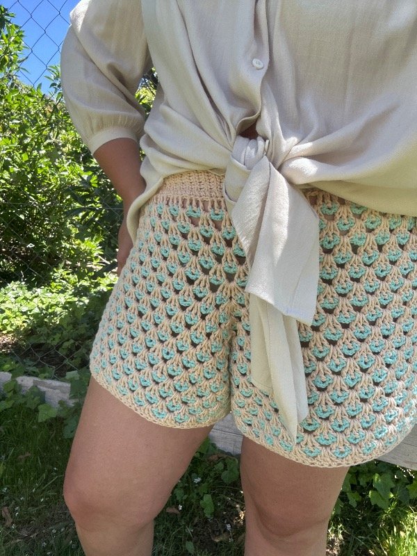 Producto - Short Aurelia- guía de tejido