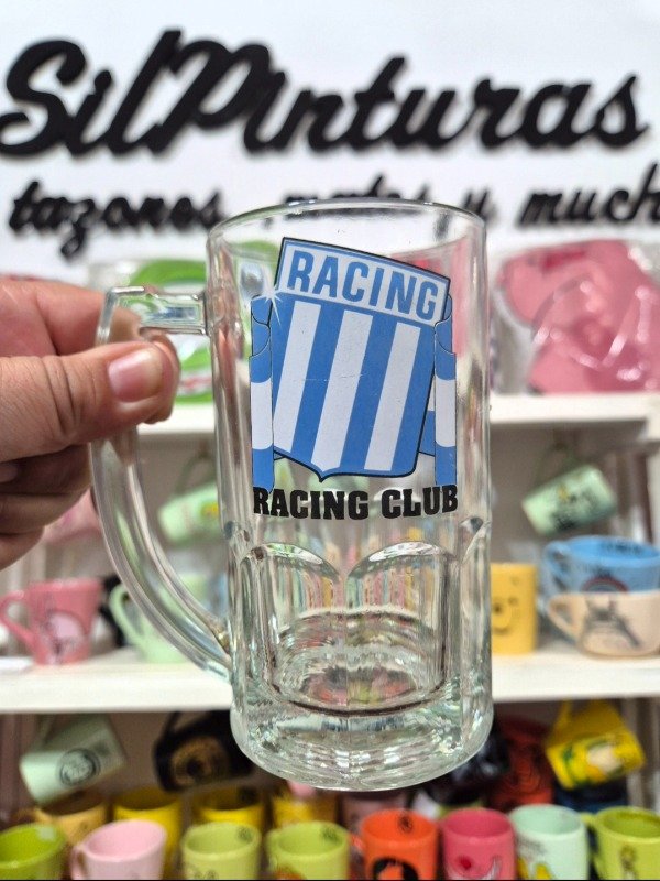 Producto - Chopp de vidrio Racing