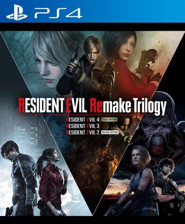 Producto - RESIDENT EVIL REMAKE TRIOLGY - SECUNDARIO PS4
