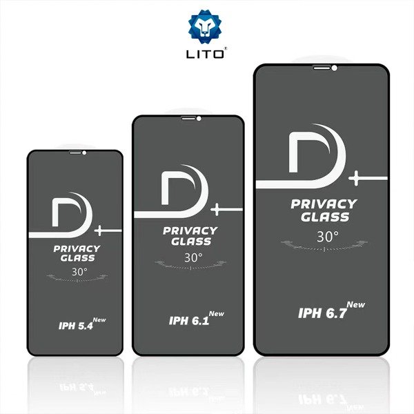 Producto - Vidrio Templado Full Cover D+ Matte Anti Espia iPhone 12 Pro