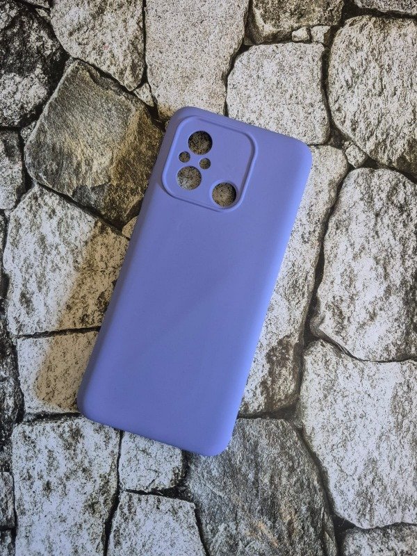 Producto - Funda silicone case Xiaomi Redmi 12C lila