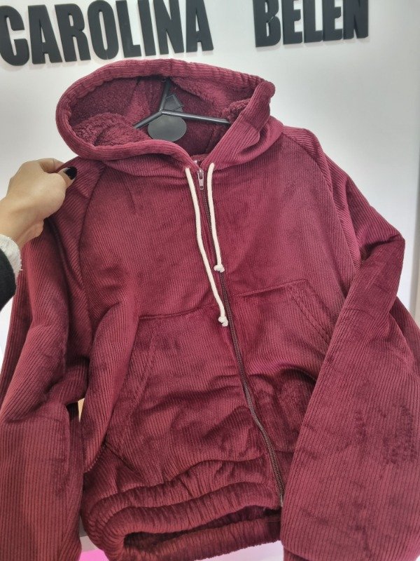 Producto - Campera corderoy con piel