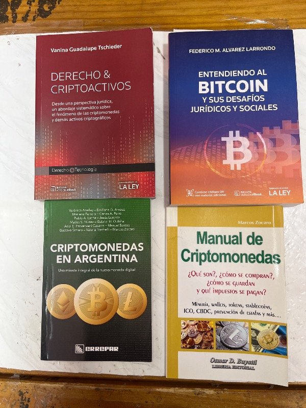 Producto - Pack Cripto + Derecho. 4 Libros. - 5