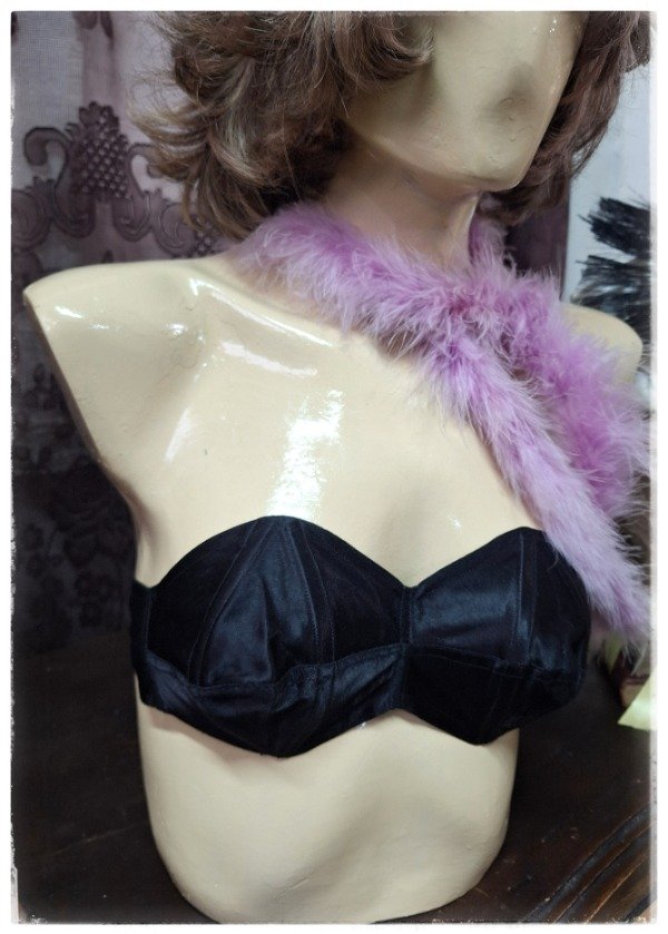 Producto - Corpiño straples Satén Negro