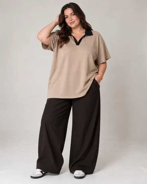 Producto - Remera Polo tejida - hilo lycra - 6