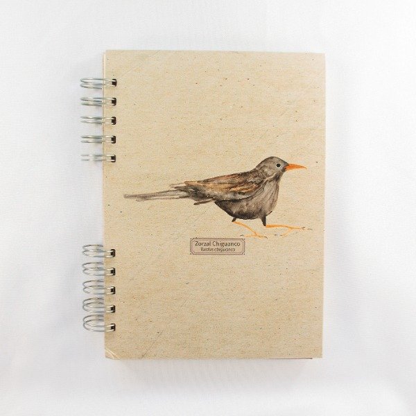 Producto - Cuaderno Anillado A5 Zorzal Chiguanco