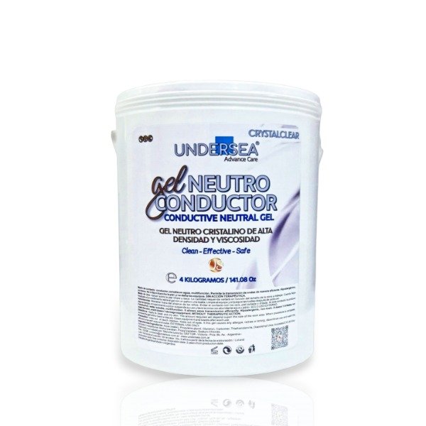 Producto - GEL NEUTRO UNDERSEA CRYSTALCLEAR 4 KILOGRAMOS POTE