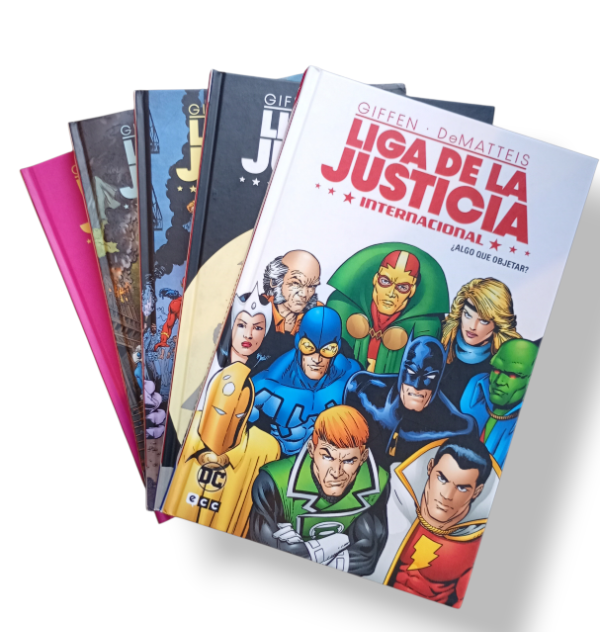 Producto - Liga de la Justicia Internacional Tomos 1 al 5 ECC