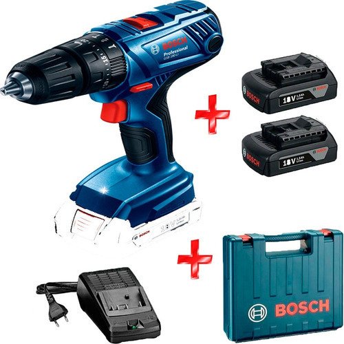 Producto - Taladro Percutor Inalámbrico Bosch 18v Gsb180 Con Maletín (2 BATERIAS)