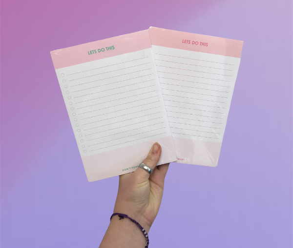 Producto - Block de notas "Lets do this"