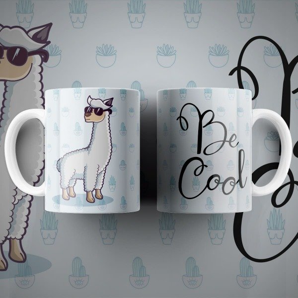Producto - taza ceramica- llamita 2