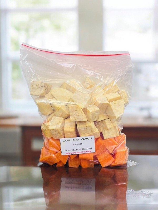 Producto - Zanahoria y Batata en cubos