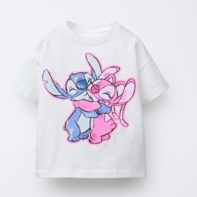 Producto - ZARA - Remera Stitch y Angela