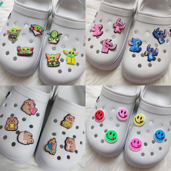 Producto - Pack de pines Stich/Yoda/Capibara/Carita