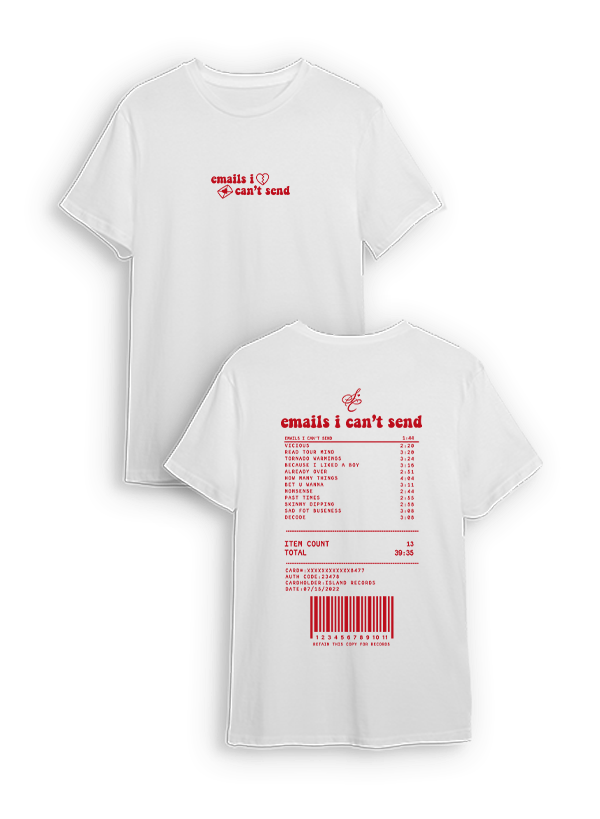 Producto - Remera Emails I cant send - Sabrina Carpenter