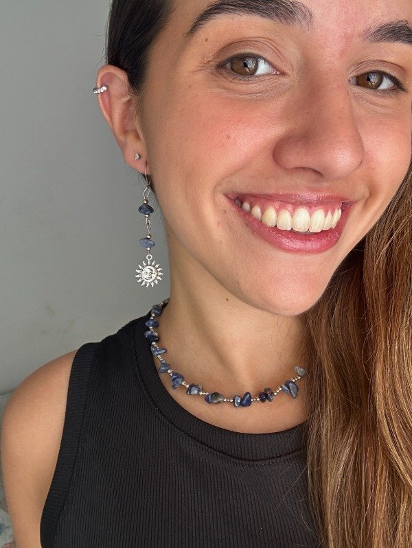 Producto - Aros Uma Sodalita - 0