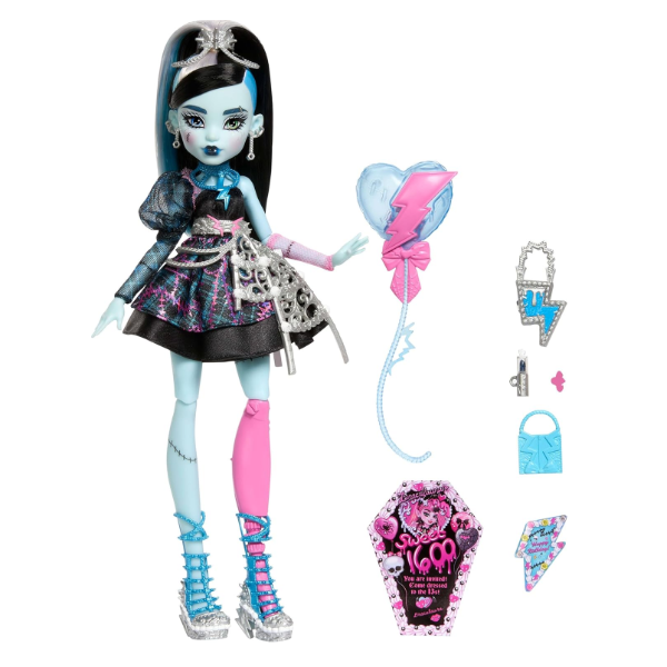 Producto - Muñeca Monster high Frankie Stein Scarysweet birthday