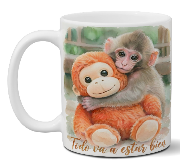 Producto - taza monito punch viral