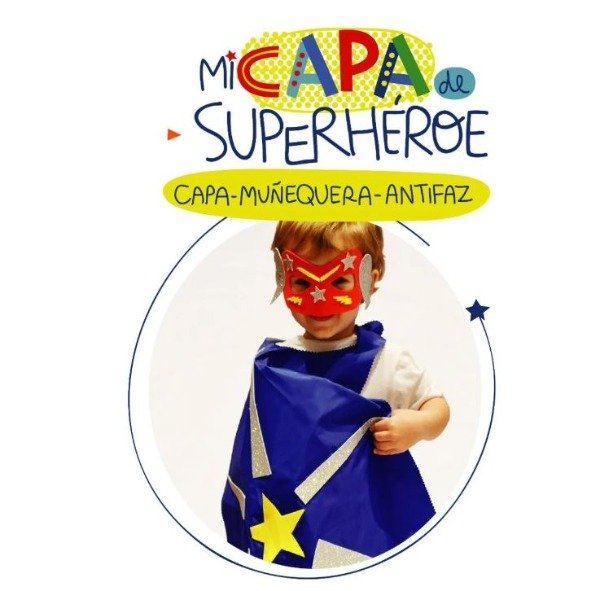 Producto - Creá y divertite - Mi disfraz de superheroe