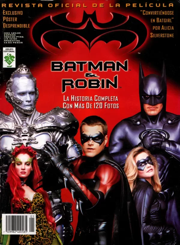 Producto - BATMAN Y ROBIN: REVISTA OFICIAL DE LA PELÍCULA