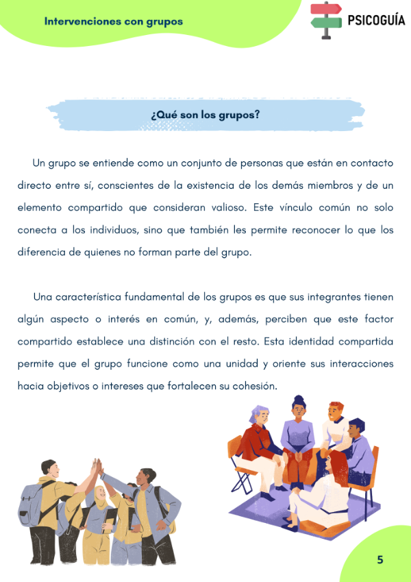 Producto - Intervenciones con grupos - 4