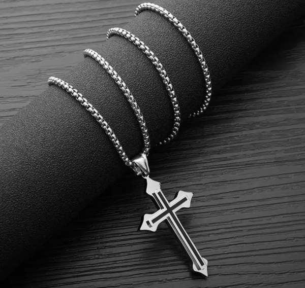 Producto - Collar Cross(Acero)