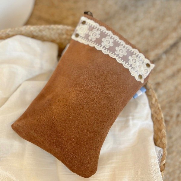 Producto - Yerbera gamuzada bordada - Elena - 1