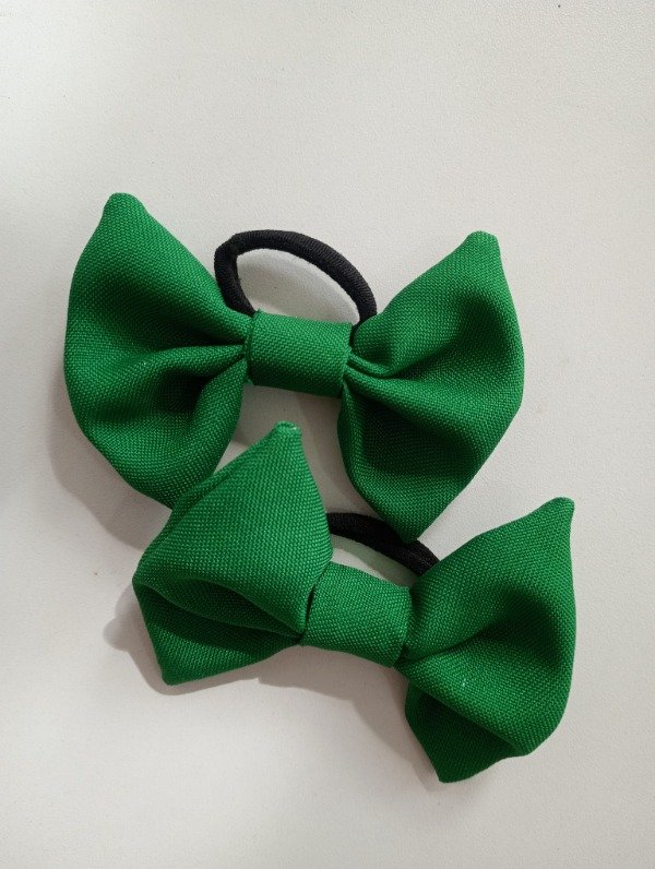 Producto - Par moños Verde oscuro