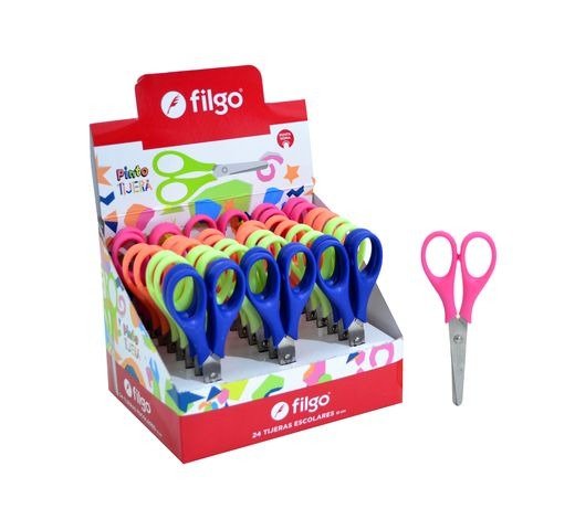 Producto - TIJERA ESCOLAR 12CM PINTO X UNIDAD FILGO
