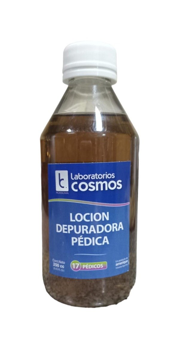 Producto - Loción depuradora pedica con iodo y acido salicílico x 250cc