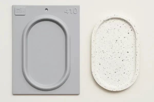 Producto - Molde termoformado alto impacto bandeja ovalada #410