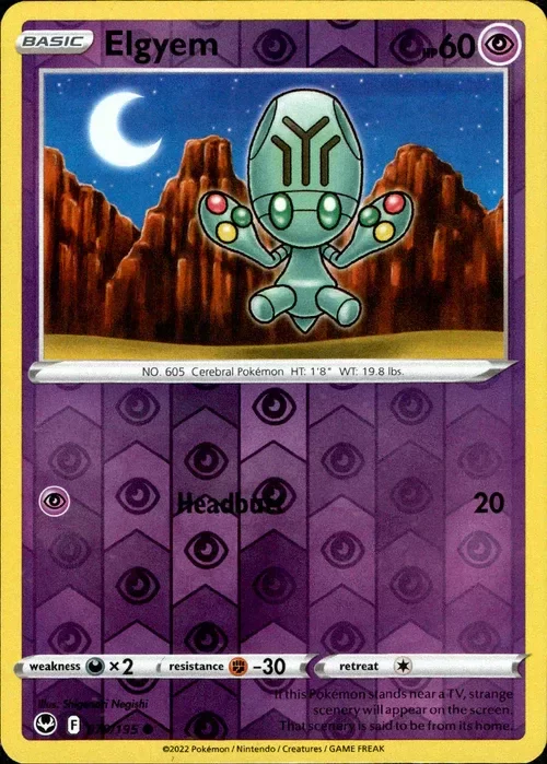 Producto - Elgyem - 079/195 - Silver Tempest - Reverse Holo