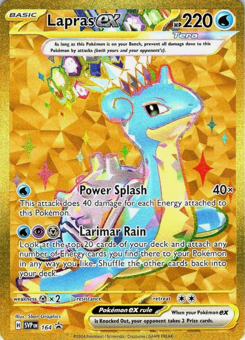 Producto - Lapras ex - SVP164 - Scarlet and Violet Promo