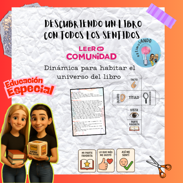Producto - DESCUBRIENDO UN LIBRO CON TODOS LOS SENTIDOS. Educación Especial