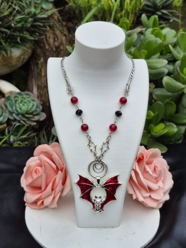 Producto - collar dark vampire rojo  col-dvr