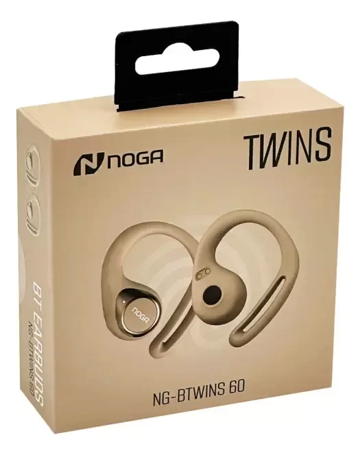 Producto - Auriculares Inalambricos Deportivos Bluetooth Noga Btwins-60 Marrón