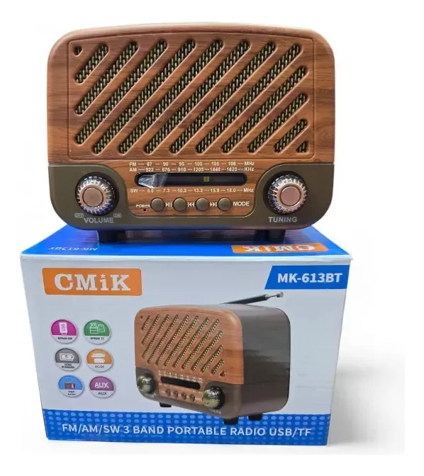 Producto - Radio AM-FM Portatil BT cod36