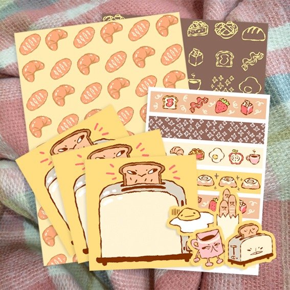 Producto - kit de scrap "meriendita"