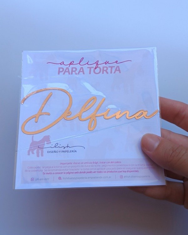 Producto - Aplique Delfina