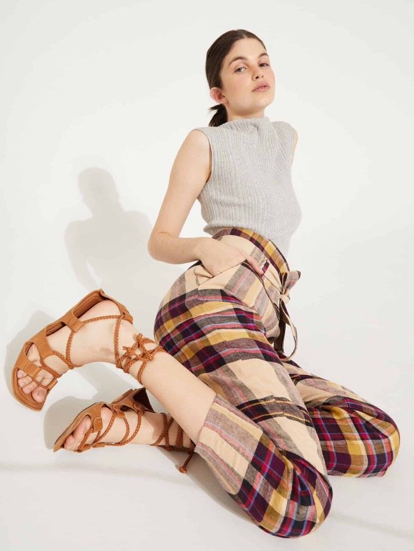 Producto - Pantalón JAZMIN CHEBAR (2) Tartan - 1