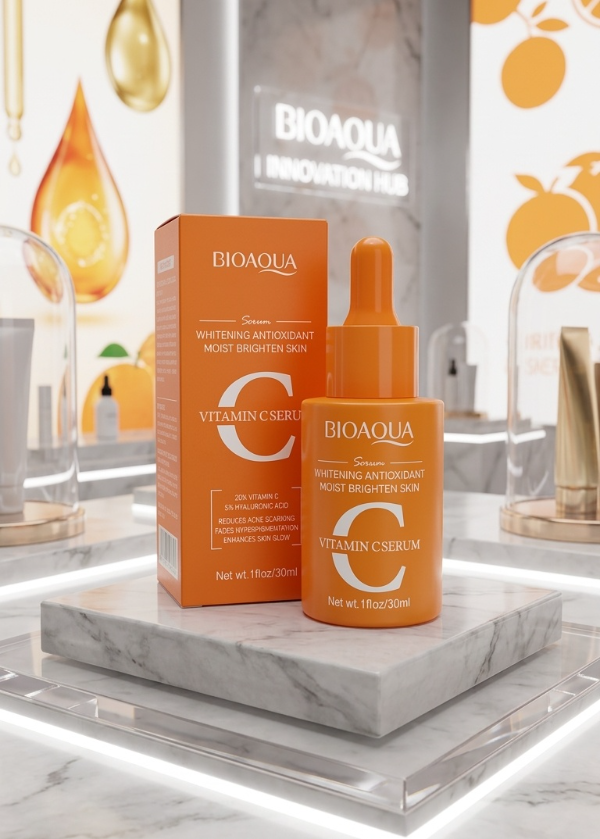 Producto - Serum Bioaqua Vitamin C Serum (30ml) Antioxidante e Iluminador Intensivo