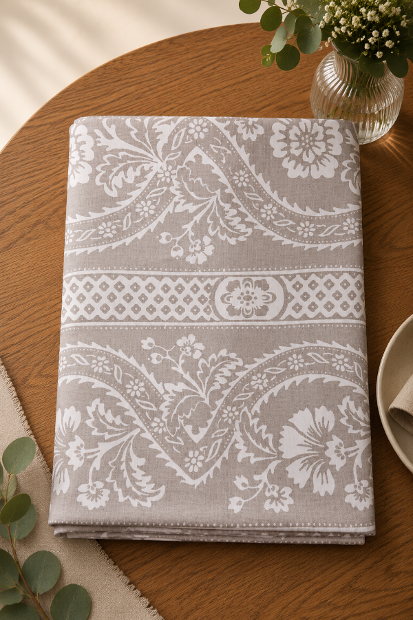 Producto - Mantel Antimanchas Encaje Verde