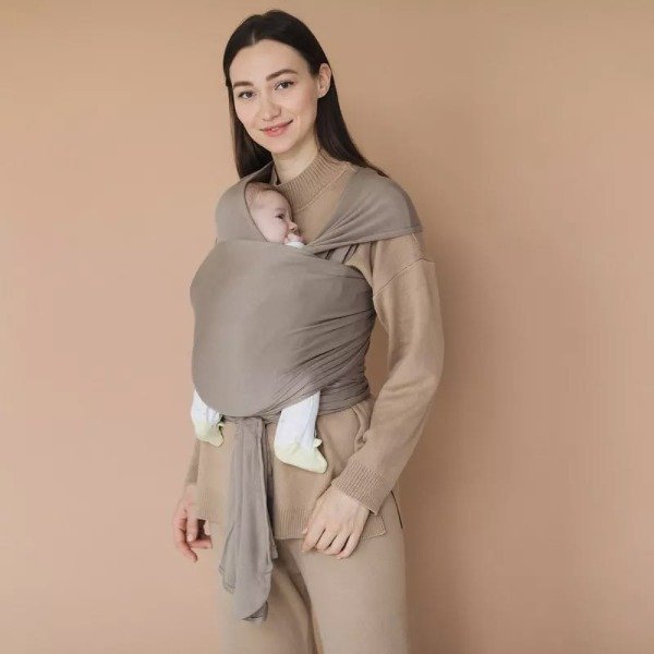 Producto - Fular elástico Esencial Caqui