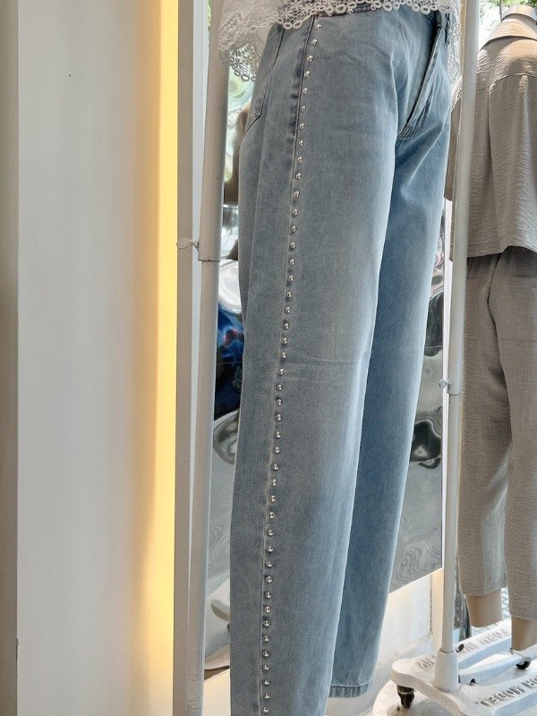 Producto - Jean Barrel Celeste (36 al 44) - 2